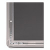 Poster Holder, Aluminum, 8.5 x 11, Silver
