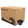 Souffle/Portion Cups, 4 oz, Plastic, Black, 2,500/Carton