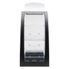 3-Tier Literature Holder, Leaflet Size, 6.75w x 6.94d x 13.31h, Black