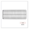 Industrial Wire Shelving Extra Wire Shelves, 48w x 18d, Black, 2 Shelves/Carton