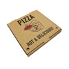 Pizza Boxes, 10 x 10 x 2, Brown, Paper, 50/Pack