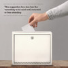 Large Size Steel Multi-Purpose Secure Drop Box, 12 x 3 x 10, White Large Size Steel Multi-Purpose Secure Drop Box, 12 x 3 x 10, White