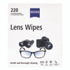 Lens Wipes, 6 x 5, 220/Carton