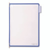 Pivoting Pockets, 1 Section, Blue, 10/Pack