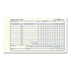 Weekly Employee Time Cards, One Side, 4.25 x 7, 100/Pad