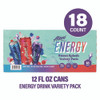 Energy Sweet Splash Variety Pack, Assorted Flavors, 12 oz Can, 18/Carton