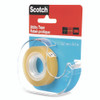 Utility Tape in Handheld Dispenser, 1" Core, 0.5" x 22.22 yds, Clear