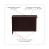 Alera Valencia Series Reversible Return/Bridge Shell, 42w x 23.63d x 29.5h. Mahogany