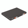 Slim Folio Plastic Keyboard Case for iPad 7th, 8th Generation, Graphite