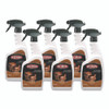 Leather Cleaner and Conditioner, Floral Scent, 22 oz Trigger Spray Bottle, 6/CT