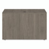 Alera Seville Series Bridge Return, 48w x 24d x 29h, Walnut