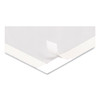 Self Adhesive Sign Holders, 11 x 17, Clear with White Border, 2/Pack