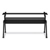 Flip and Nest Table Base, 55.88w x 23.63d x 28.5h, Black
