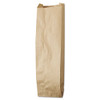 Liquor-Takeout Quart-Sized Paper Bags, Quart Size, 4.25" x 2.5" x 16", Natural, 500/Bundle