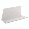 Desktop Reference and Display System, 40 Panels with Assorted Borders, White Base