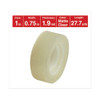 Invisible Tape, 1" Core, 0.75" x 83.33 ft, Clear, 6/Pack