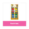 Page Flag Value Pack, Assorted, 200 1" Flags + Highlighter with 50 0.5" Flags
