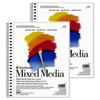 200 Series Mixed Media Pad, 60 Sheet, 9x12 inch, Pack of 2