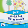Sketch Pad, White, 9" x 12", 50 Sheets, Pack of 12 Sketch Pad, White, 9" x 12", 50 Sheets, Pack of 12