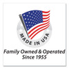 BeSafe Messaging Table Top Tent Card, 8 x 3.87, Sorry! Area Closed Thank You For Keeping A Safe Distance, Black, 10/Pack