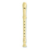 Soprano School Recorder, Plastic, Beige