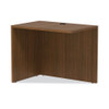 Alera Valencia Series Reversible Return/Bridge Shell, 35w x 23.63d x 29.5h, Modern Walnut