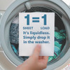 Liquidless Laundry Detergent Sheets, Free and Clear, 50 Sheets/Pack, 10 Packs/Carton