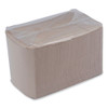 Beverage Napkins, 1-Ply, 9.5" x 9.5", Kraft, 500/Pack, 8 Packs/Carton