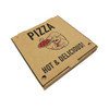 Pizza Boxes, 14 x 14 x 2, Brown, Paper, 50/Pack