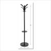 Brio Coat Stand, 13.75w x 13.75d x 66.25h, Black