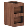 Alera Valencia Series Full Pedestal File, Left/Right, 2 Legal/Letter-Size File Drawers, Modern Walnut, 15.63" x 20.5" x 28.5" Alera Valencia Series Full Pedestal File, Left/Right, 2 Legal/Letter-Size File Drawers, Modern Walnut, 15.63" x 20.5" x 28.5"