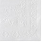Classic Embossed Straight Edge Placemats, 10 x 14, White, 1,000/Carton