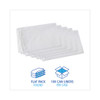 Linear Low Density Industrial Can Liners, 30 gal, 0.9 mil, 30" x 36", White, Flat Pack, 100/Carton