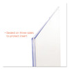 Superior Image Cubicle Sign Holder, 8.5 x 11 Insert, Clear