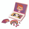 Magneti'books, Girl's Crazy Faces, 65 Pieces (10 Cards, 55 Magnetic Shapes), Ages 3 to 8