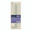 Time Cards for Acroprint, Amano and Lathem Time Clocks, Two Sides, Bi-Weekly, 3.38" x 9", 200/Pack