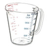 Commercial Measuring Cup, 1 pt, Plastic, Clear