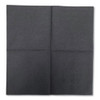 Morsoft Beverage Napkins, 2-Ply, 9 x 9.5, Black, 1,000/Carton
