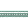 Retreat Green Scalloped Border Trim, 35 Feet Per Pack, 3 Packs