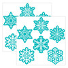 Snowflakes 6" Designer Cut-Outs, 36 Per Pack, 2 Packs