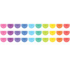 Colorful Fiesta Die-Cut Border Trim, 35 Feet Per Pack, 3 Packs