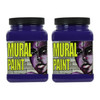 Mural Paint, Pint, Purple Haze (Violet), Pack of 2