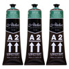 A2 Heavy Body Lightfast Artist Acrylic, 4 oz., Permanent Green Deep Hue, Pack of 3