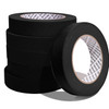 Masking Tape, 1" x 60 Yards, Black, Pack of 6