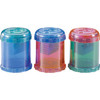 Plastic Manual Pencil and Crayon Sharpener, 2-Hole, Assorted Colors (No Color Choice)