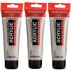 (3 Ea) Acrylic Paint Silver 800 120ml