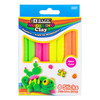 Modeling Clay Sticks, 4.8 oz (136g), 4 Fluorescent Colors