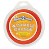Jumbo Circular Washable Stamp Pad - Orange - 5.75" dia.