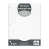 Filler Paper, 4 x 4 Graph Ruled, White, 80 Sheets