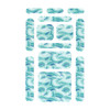 Zen Strips, Anywhere Zen, Sandy Waves, 13 Per Set, 6 Sets